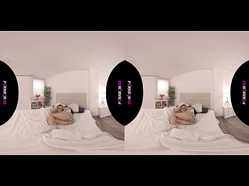 ❤️ PORNBCN VR Twee jong lesbiërs word geil wakker in 4K 180 3D virtuele realiteit Geneva Bellucci Katrina Moreno Anale video by ons ️❤